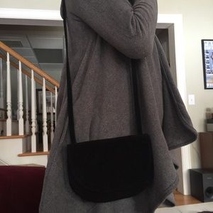 SLIM Full- Suede Leather Crossbody NWT
